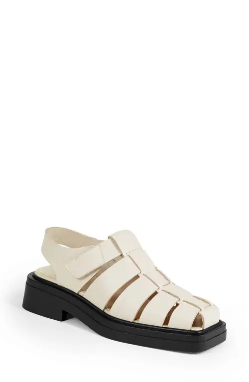 Vagabond Shoemakers Eyra Fisherman Platform Sandal in Off White at Nordstrom, Size 11Us | Nordstrom