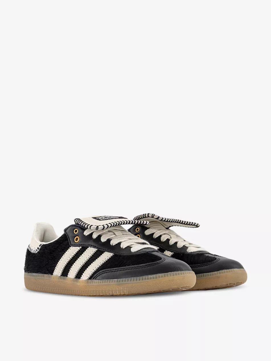 adidas x Wales Bonner Samba leather low-top trainers | Selfridges
