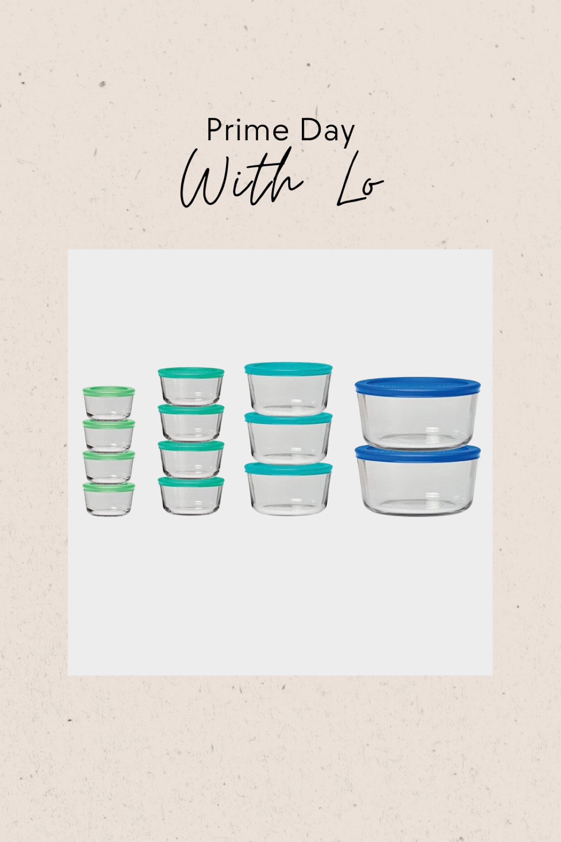 Glass food storage 

#LTKxPrimeDay #LTKhome #LTKsalealert