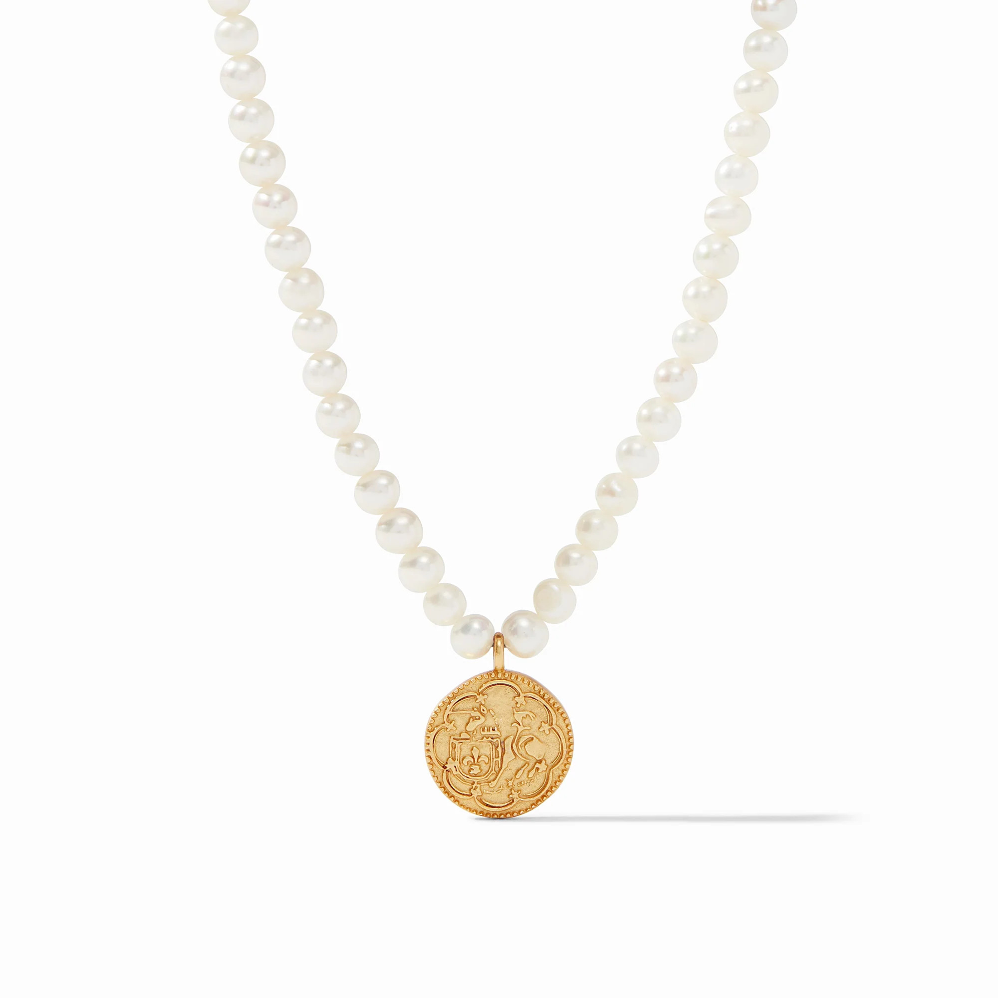 Trieste Pearl Delicate Necklace | Julie Vos