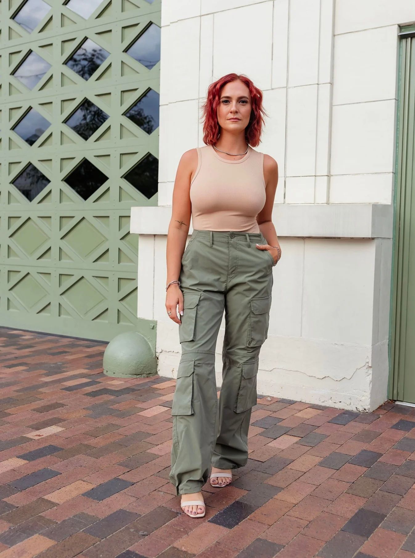Olive Cargo Pants | EmmyLou Boutique