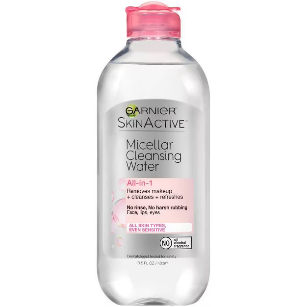 Garnier SKINACTIVE Micellar Cleansing Water All-in-1 Makeup Remover & Cleanser - 13.5 fl oz | Target