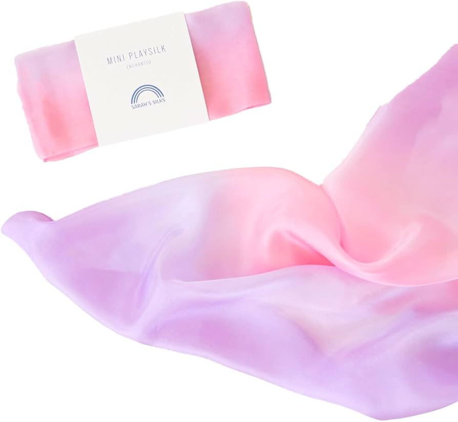 Sarah's Silks Enchanted Mini Playsilks | Creative Waldorf Toys for Open-Ended Play (Blossom) | Amazon (US)