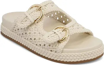 MIA Braided Buckle Strap Platform Sandal (Women) | Nordstrom | Nordstrom