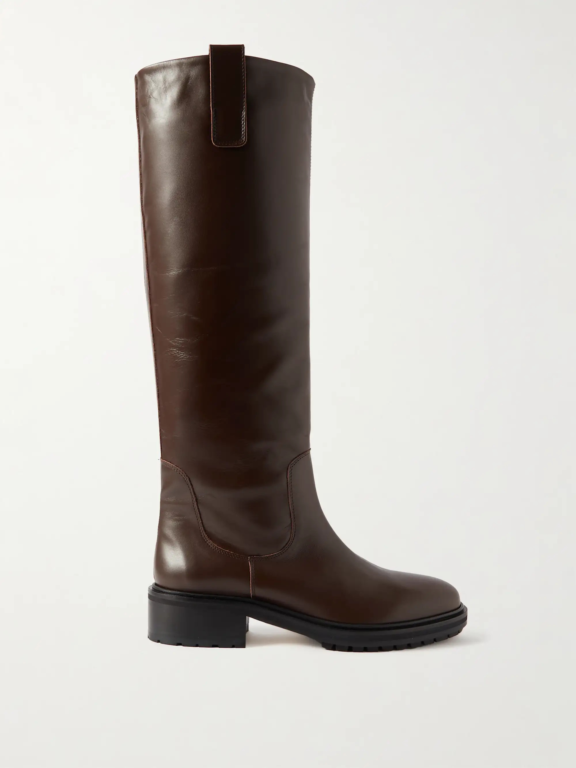 Henry leather knee boots | NET-A-PORTER (US)
