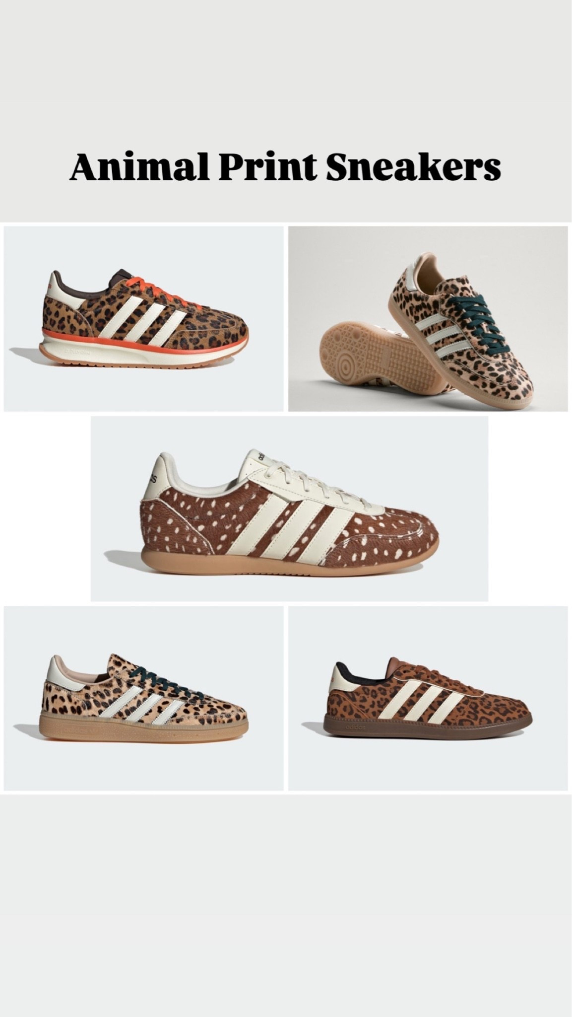 Animal print is all the rage right now and these sneakers are cute and affordable!

#LTKSaleAlert #LTKootd
