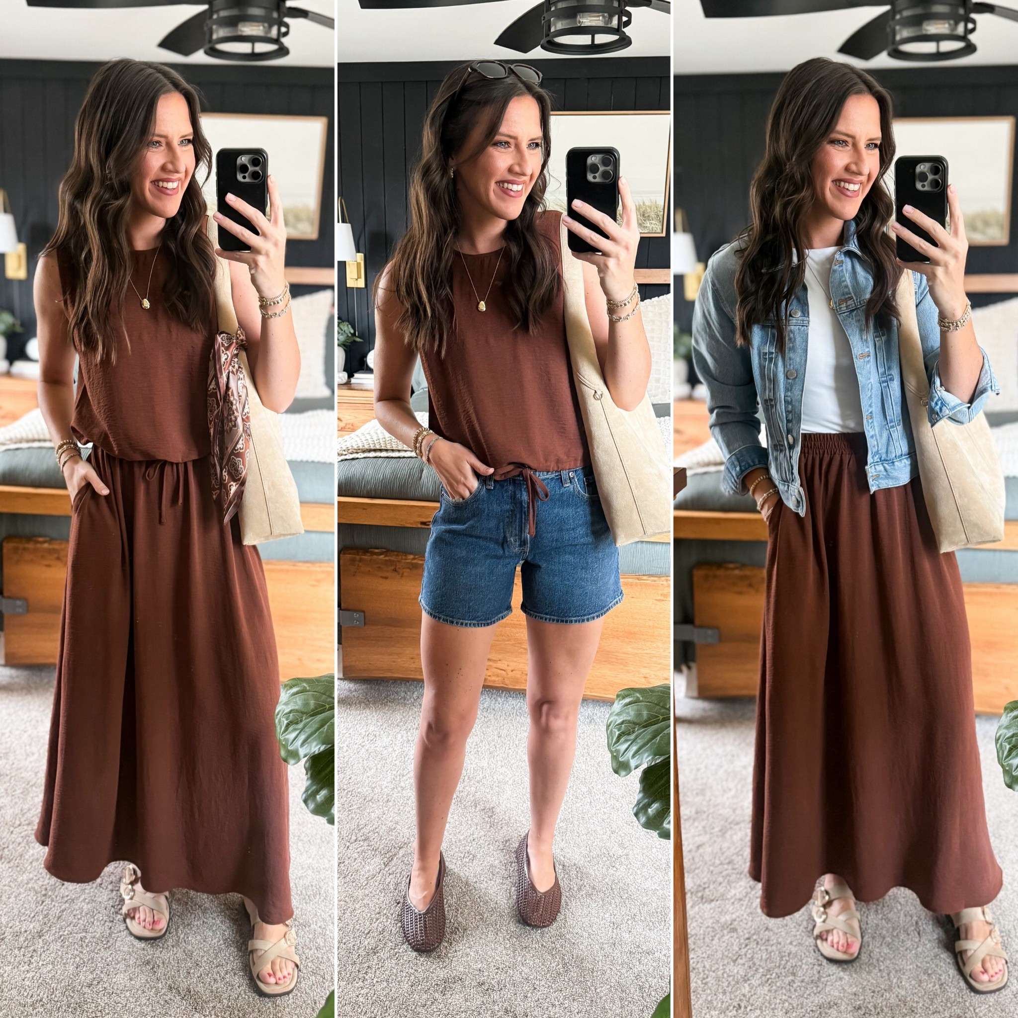 This two piece set from Amazon is so fun! Wearing a small. 