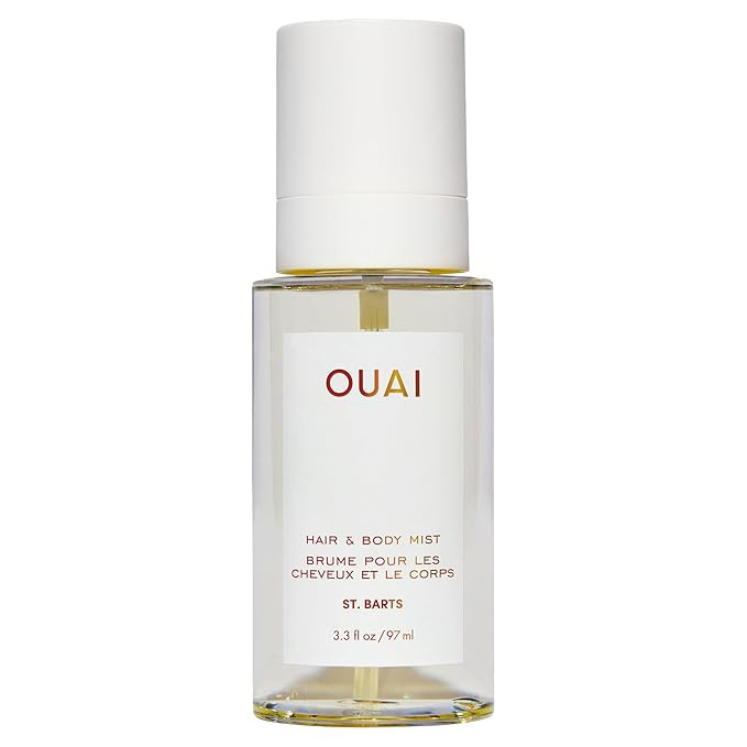 OUAI St. Barts Hair and Body Mist - Tropical-Scented Hair Perfume and Body Spray - Notes of Drago... | Amazon (US)