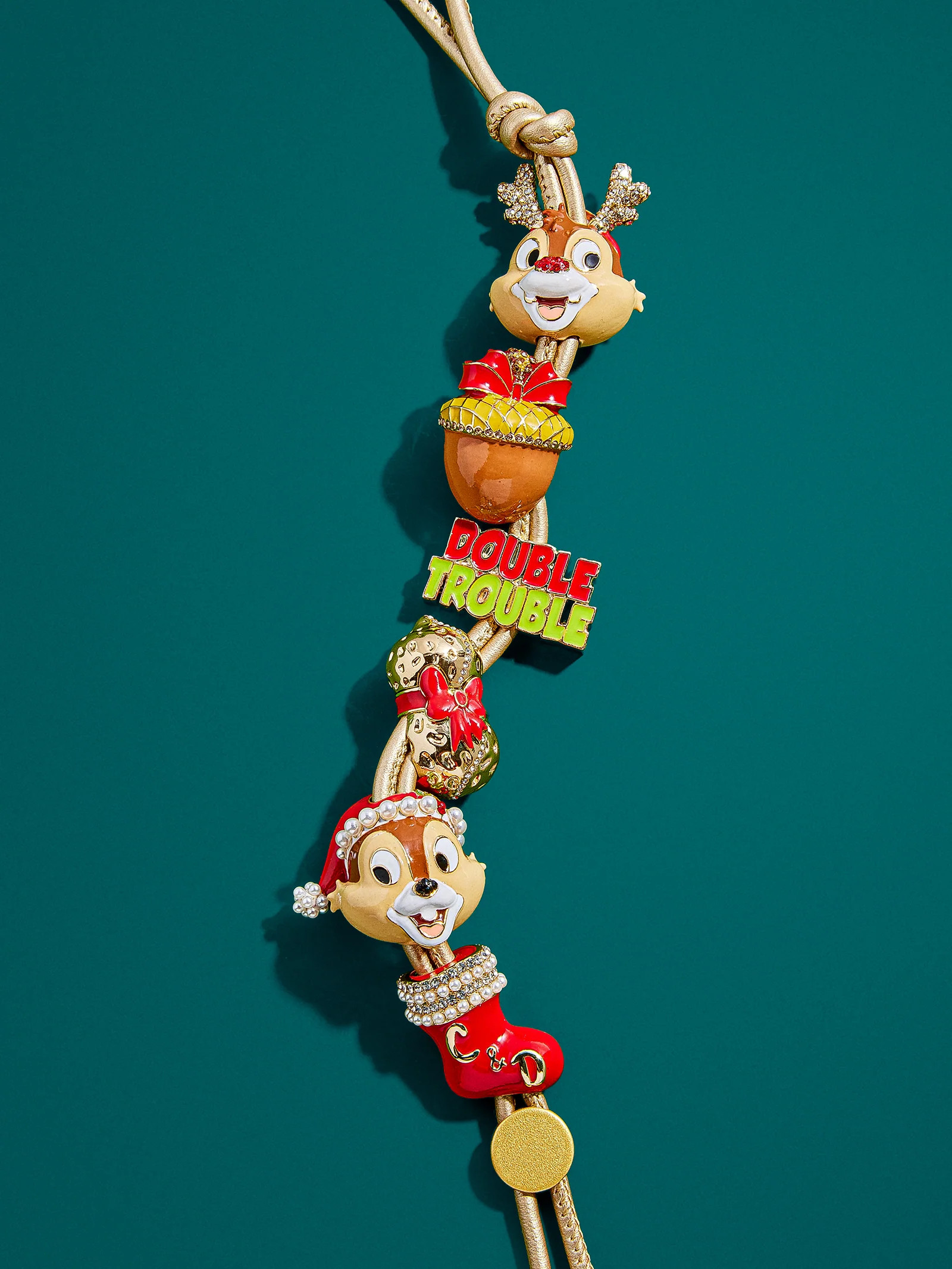 Disney Chip ‘N Dale Friends Forever Bag Charm - Chip N' Dale Bag Charm | BaubleBar