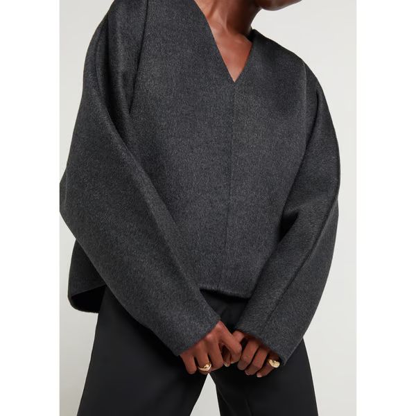Double Wool Cashmere Pullover | goop