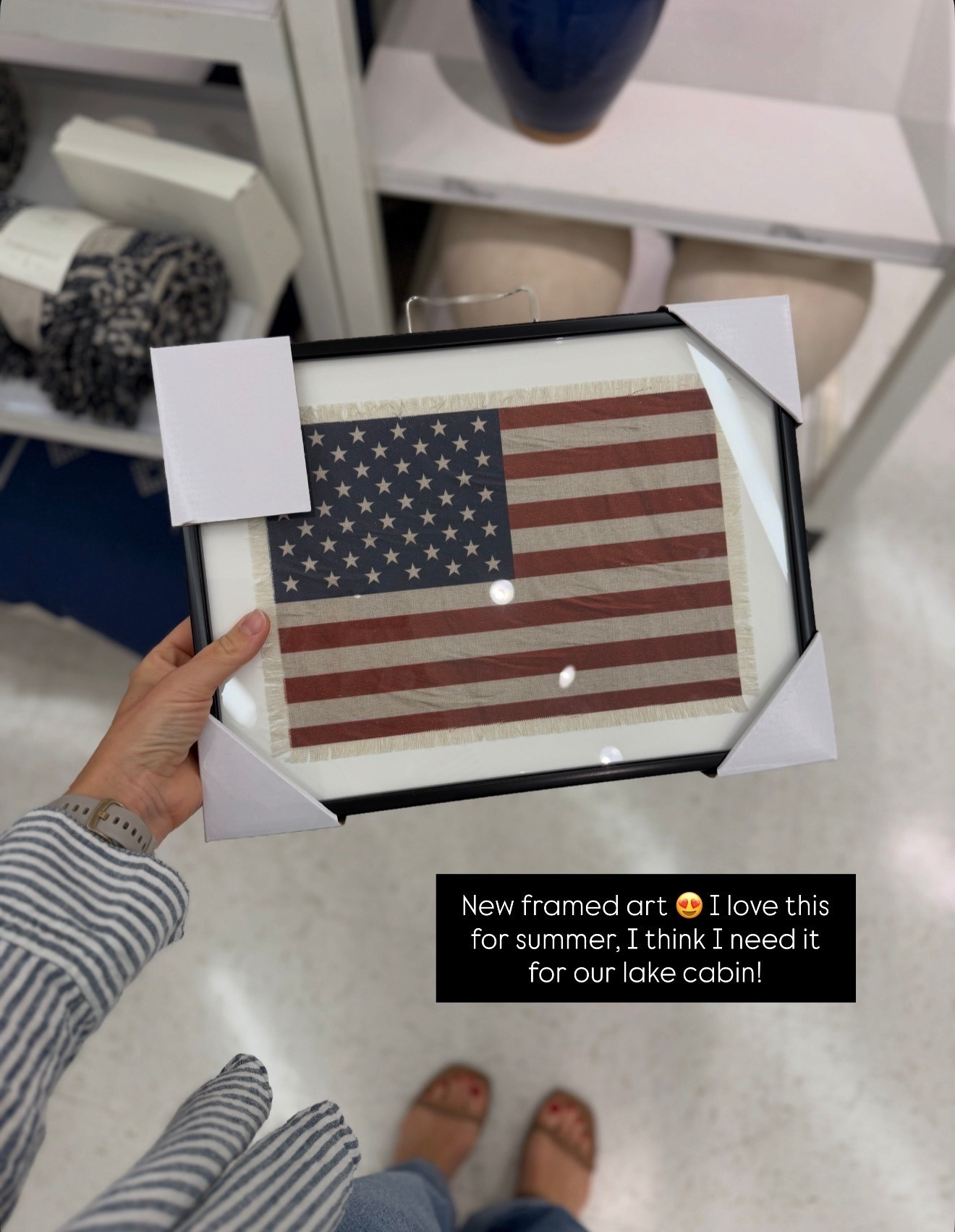 Love this $20 framed flag art. Americana summer

#LTKHome #LTKSeasonal
