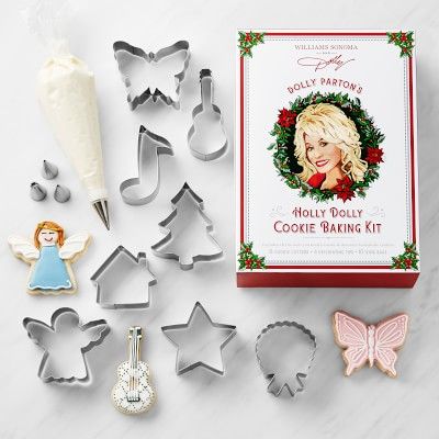 Williams Sonoma Dolly Parton Cookie Cutter 26-Piece Set | Williams-Sonoma