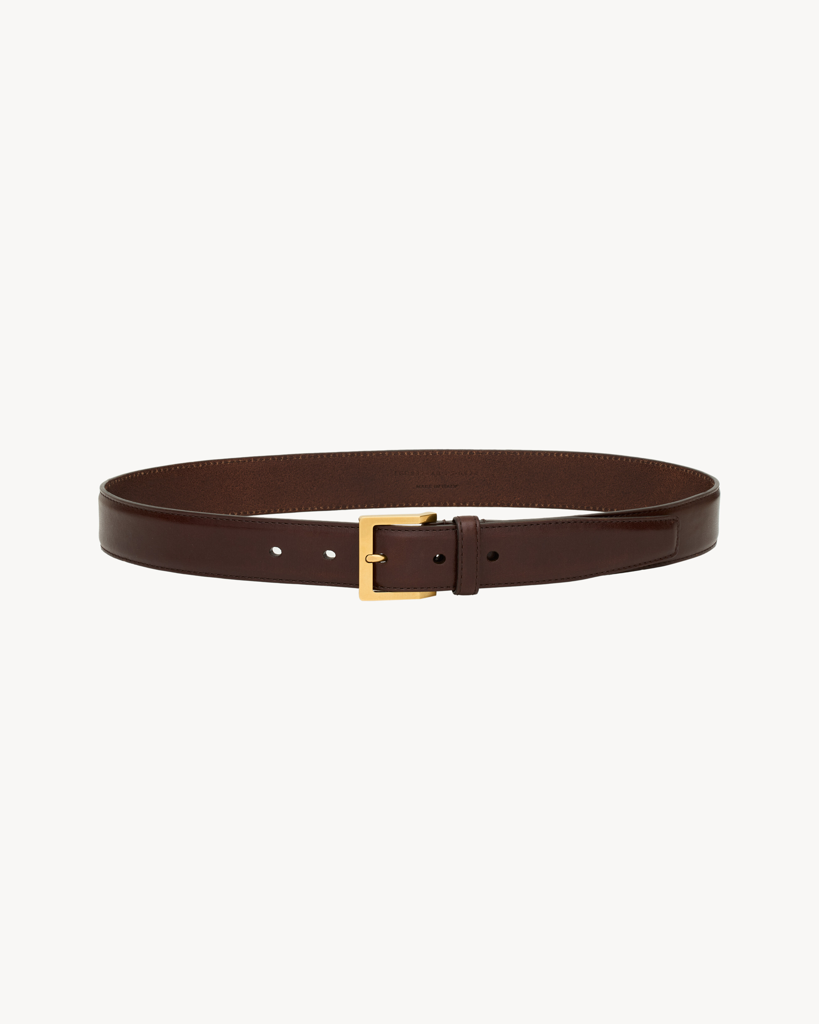 vadim belt in leather | Saint Laurent Inc. (Global)