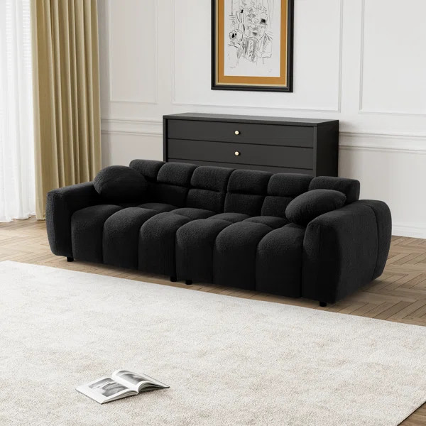 Oumy 86.6'' Upholstered Sofa | Wayfair North America