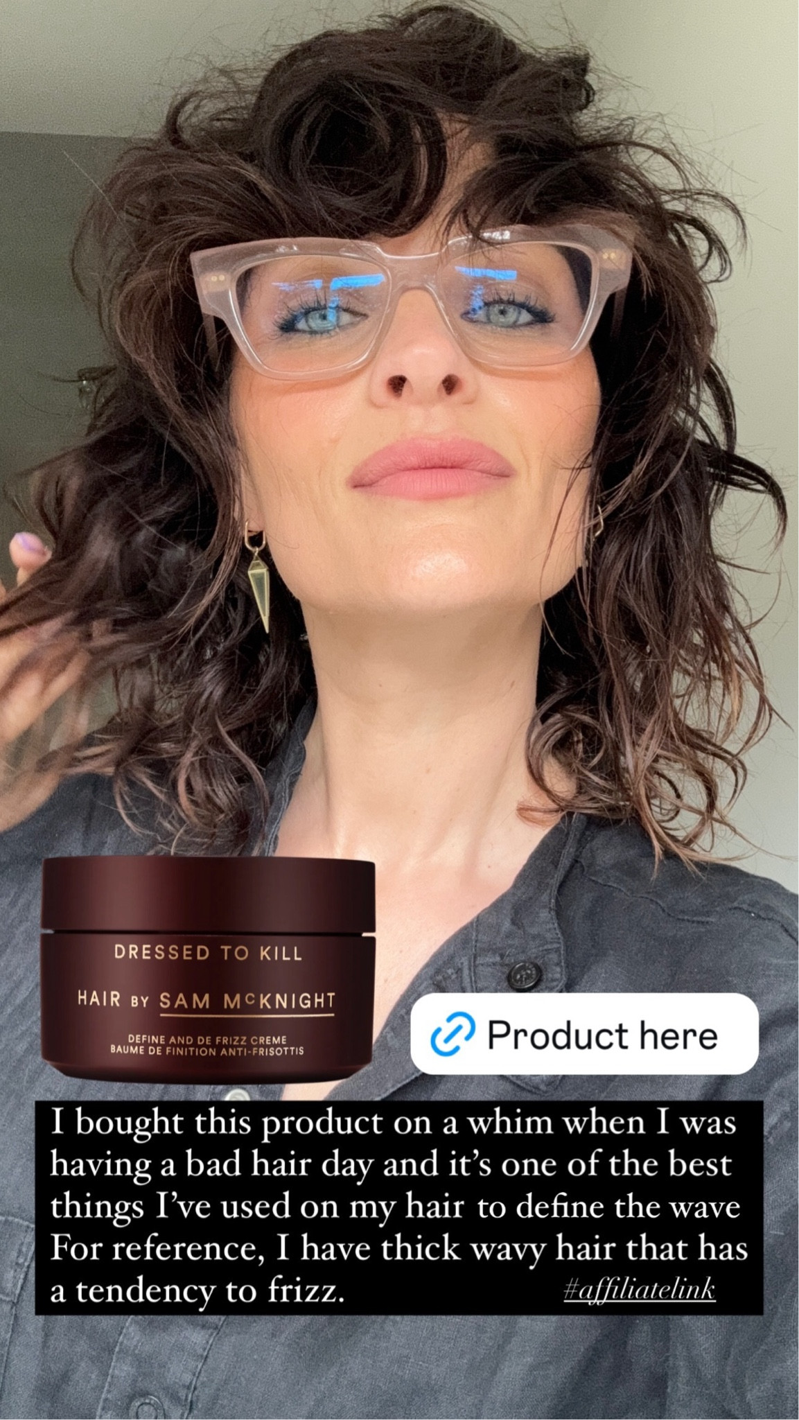 to define thick wavy hair, use Sam McKnight Dressed to Kill

#LTKbeauty #LTKstyletip #LTKuk