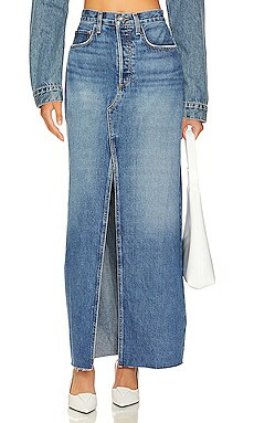 The Sadie High Rise Maxi A Line Skirt
                    
                    Favorite Daughter | Revolve Clothing (Global)