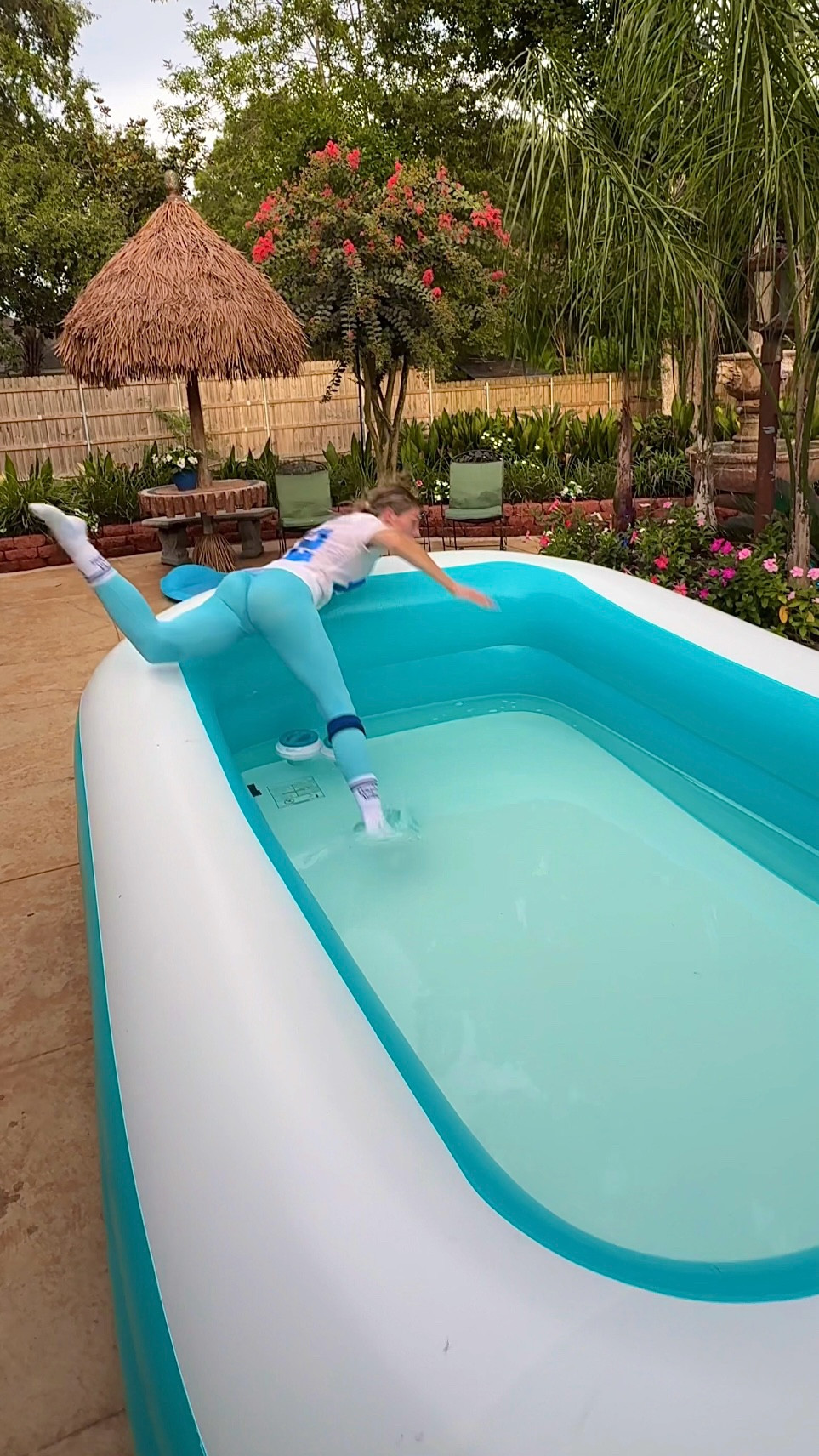 Blew up this pool with a leaf blower in less than a minute! Great price and perfect size! 

#LTKxVICI #LTKSwim #LTKSeasonal