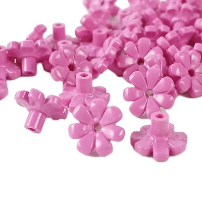 100 Pieces LEGO® Dark Pink Plant Flower with Bar and Small Pin Hole Part 32606 | eBay US