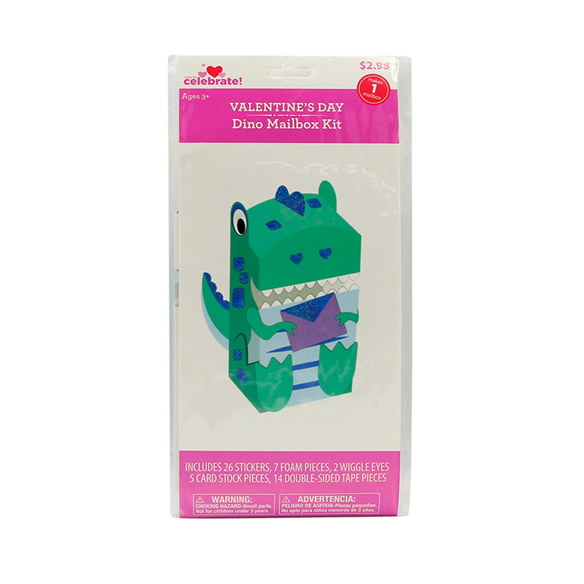 Way To Celebrate Dino Mailbox | Walmart (US)