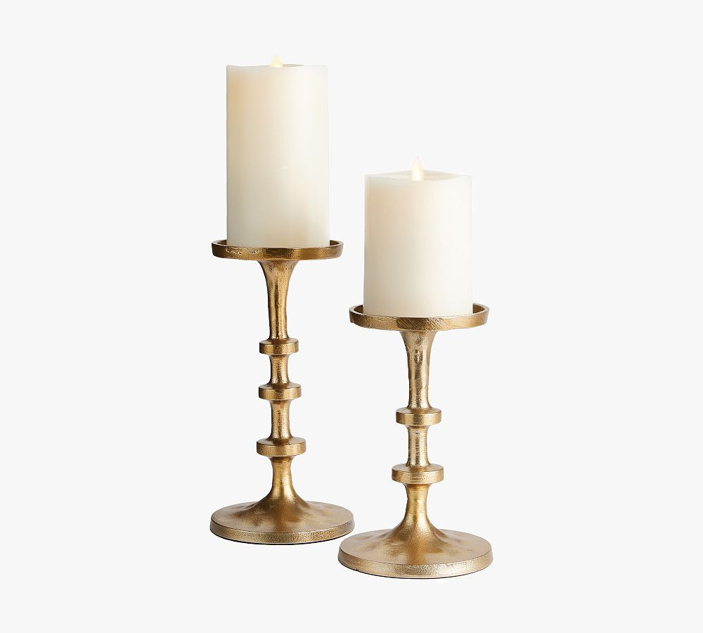 Fia Pillar Candleholders Set | Pottery Barn (US)