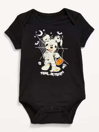 Disney© Short-Sleeve Unisex Graphic Bodysuit for Baby | Old Navy (US)