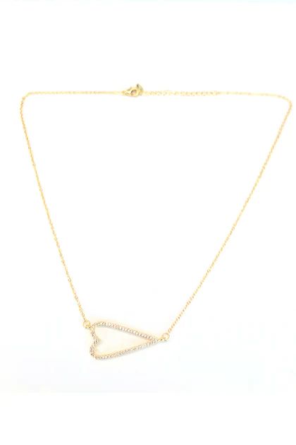 Pave Amour Necklace-  Pre-order | The Styled Collection