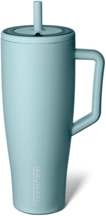 BrüMate Era 40 oz Tumbler with Handle and Straw | 100% Leakproof Insulated Water Bottle Tumbler ... | Amazon (US)