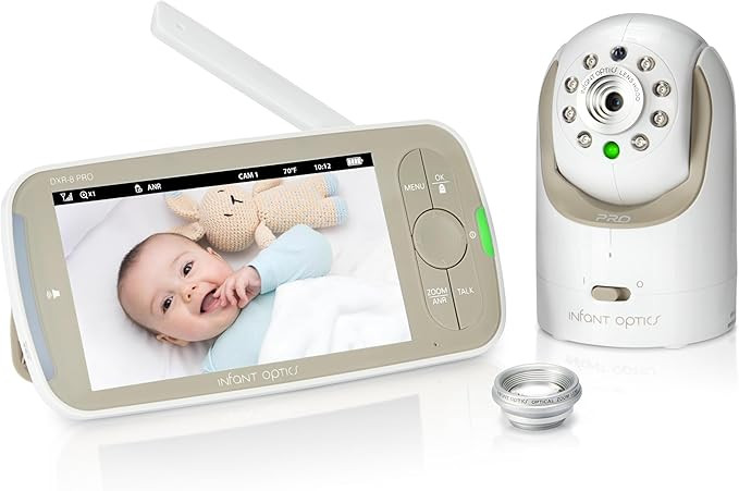 Infant Optics DXR-8 PRO Video Baby Monitor, 720P HD Resolution 5" Display, Patented A.N.R. (Activ... | Amazon (US)