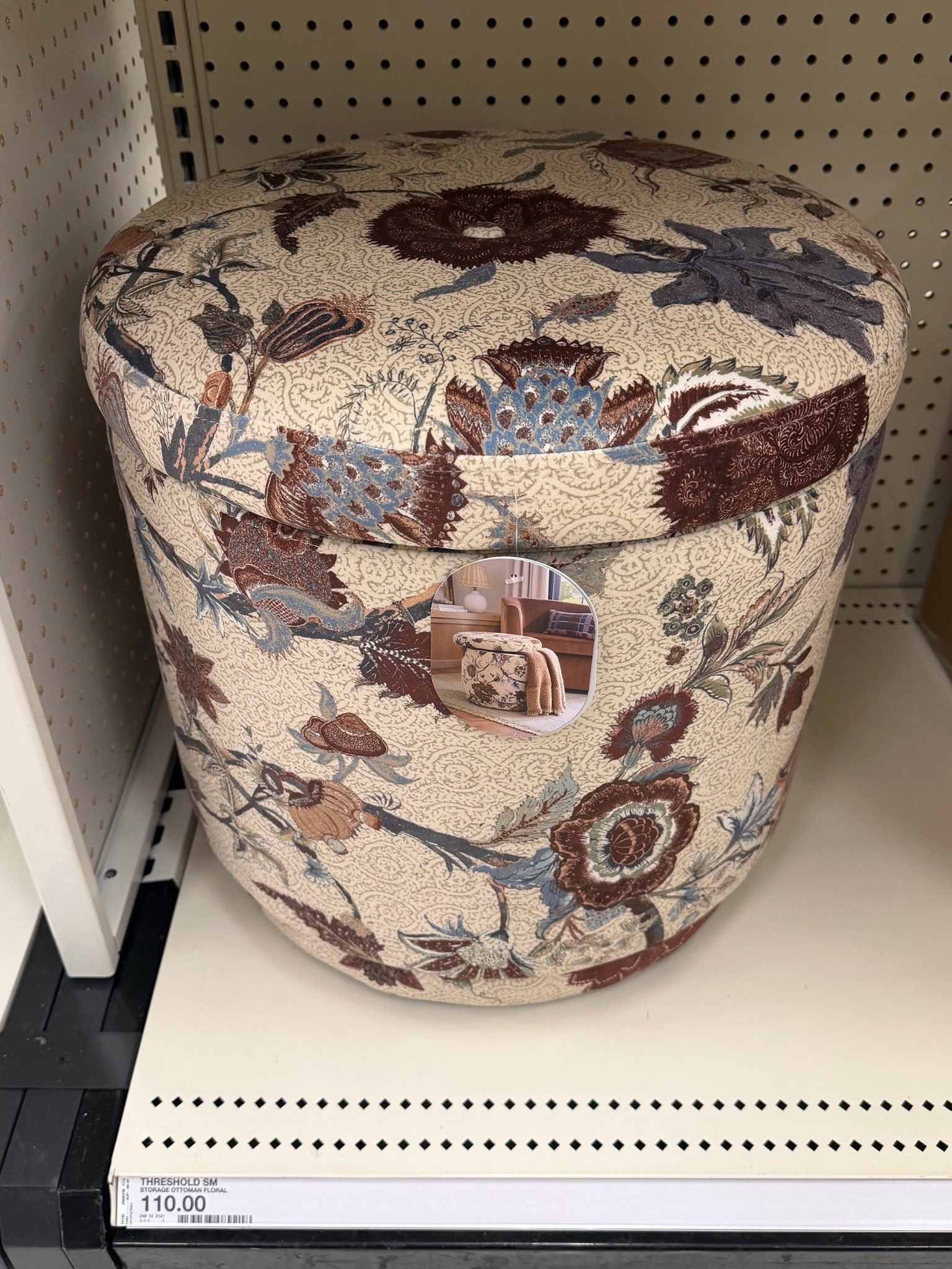 Target keeps getting fall décor right! 🎯 This new floral swivel ottoman from Threshold designed with Studio McGee has such a classic, designer-inspired look. 🍁 I love how the warm floral pattern adds just the right touch of color and coziness without overwhelming a space! 🤎 @Target #falldecor #ottoman #homeaccent

#LTKHome #LTKSaleAlert