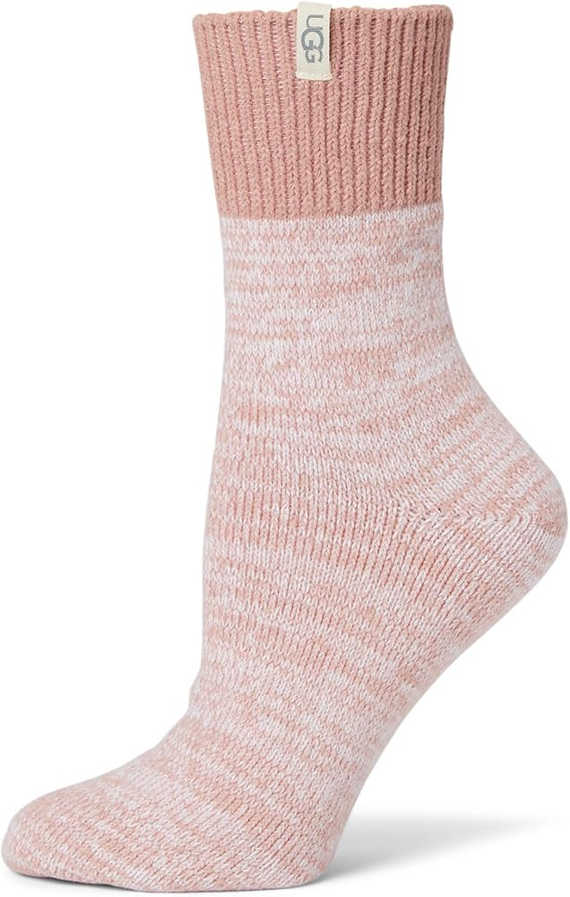 UGG womens Rib Knit Slouchy Quarter | Amazon (US)