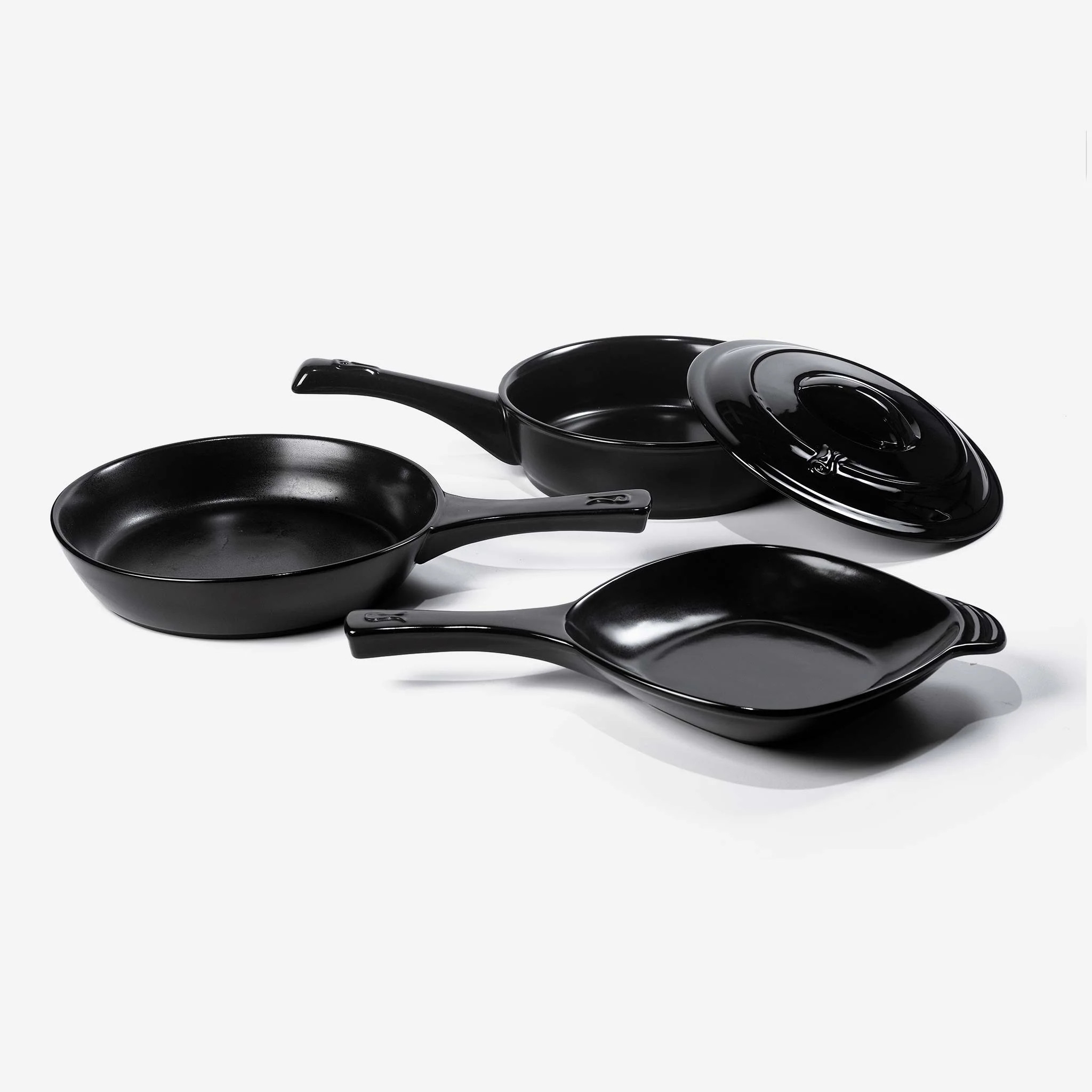 4-Piece Ceramic Skillet, Fry & Sauté Set | Xtrema Cookware | Xtrema Cookware