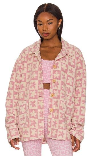 Skye Jacket in Mod Flower Check | Revolve Clothing (Global)