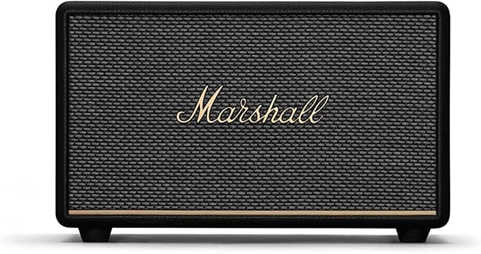 Marshall Acton III Bluetooth Home Speaker, Black | Amazon (US)