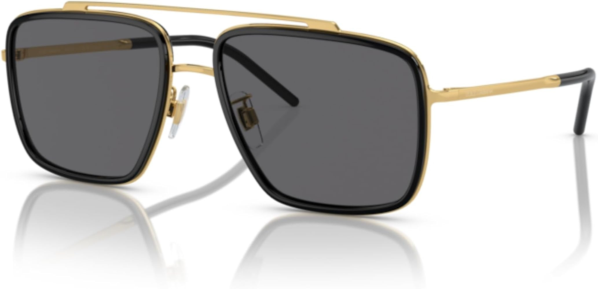 Dolce & Gabbana DG2220 Square Sunglasses for Men + BUNDLE With Designer iWear Eyewear Kit | Amazon (US)