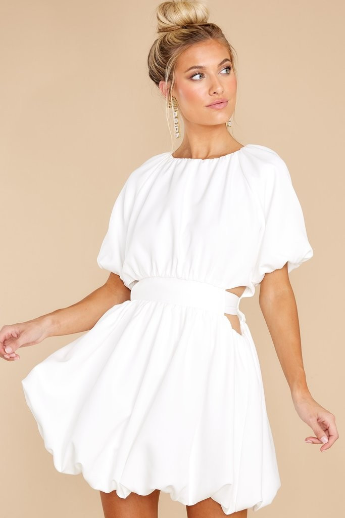 A Picture So Perfect White Dress | Red Dress 