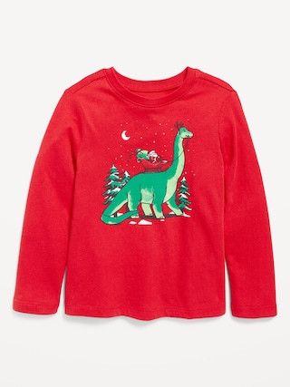 Long-Sleeve Unisex Graphic T-Shirt for Toddler | Old Navy (US)