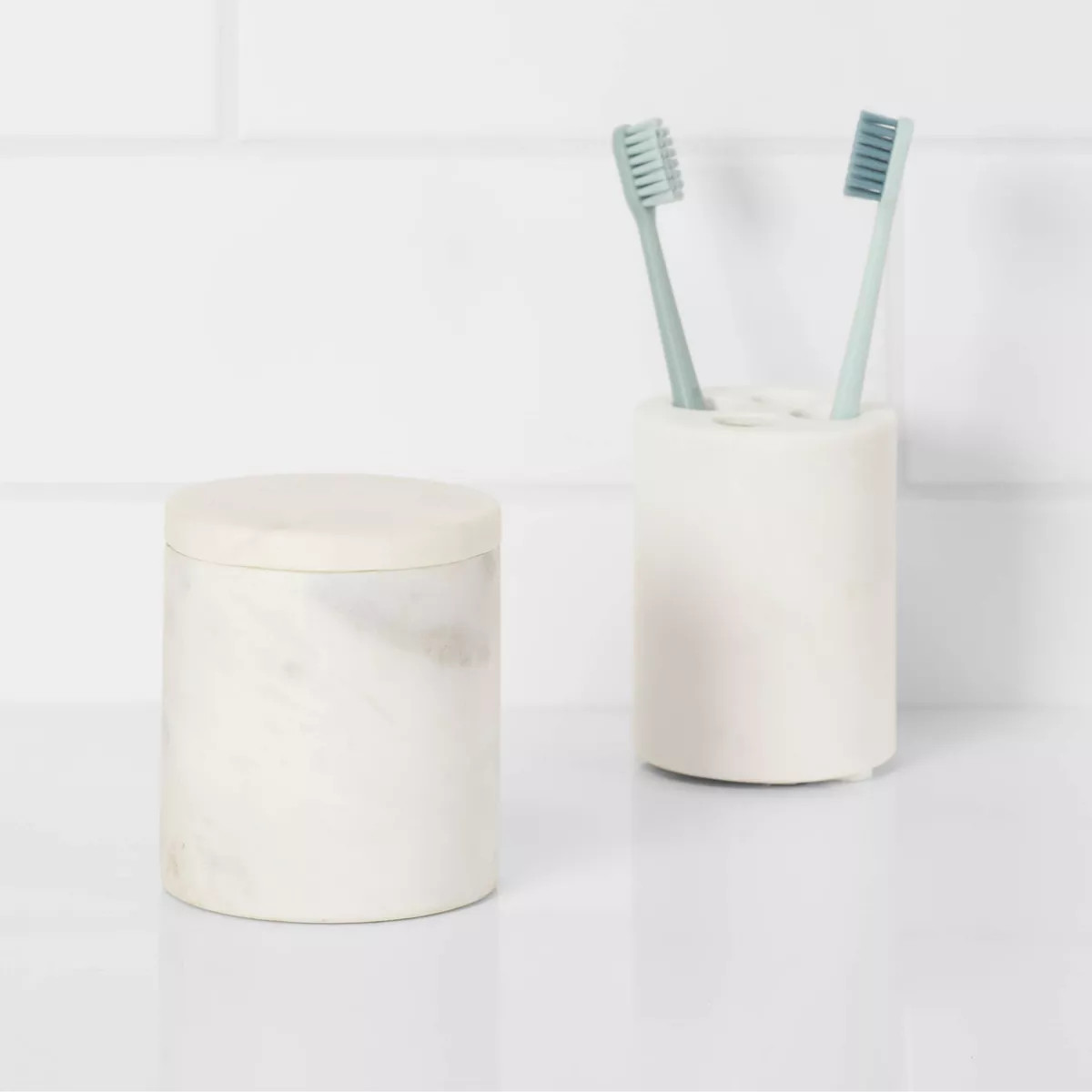 Marble Canister White - Threshold™ | Target
