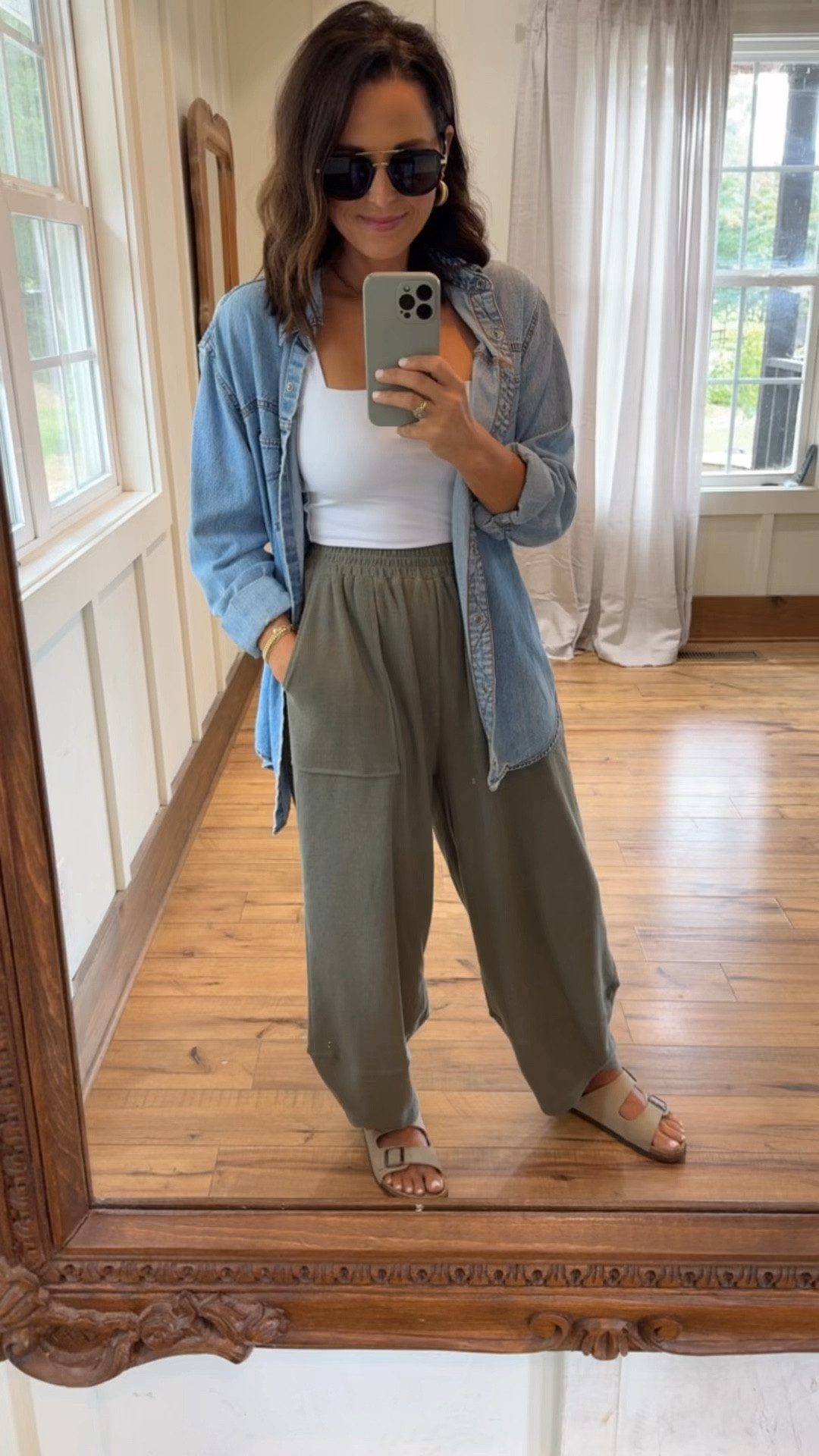 Wearing a small in everything! Looooove these free people look alike pants! So comfortable.

#LTKSaleAlert #LTKVideo #LTKMidsize