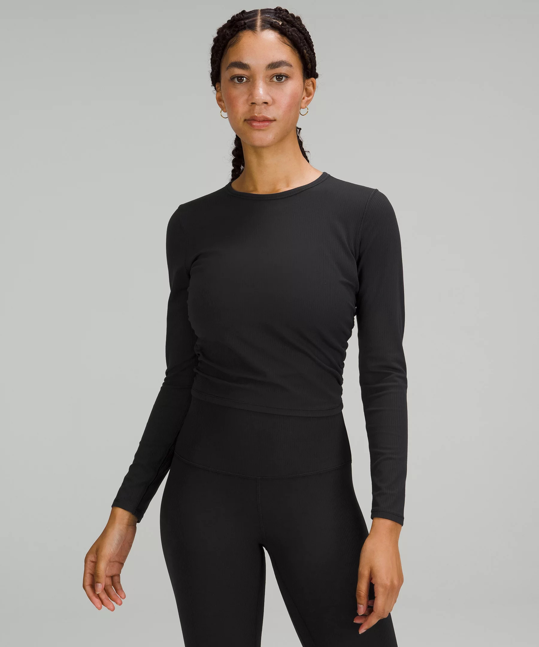 All It Takes Ribbed Nulu Long-Sleeve Shirt | Women's Long Sleeve Shirts | lululemon | Lululemon (US)