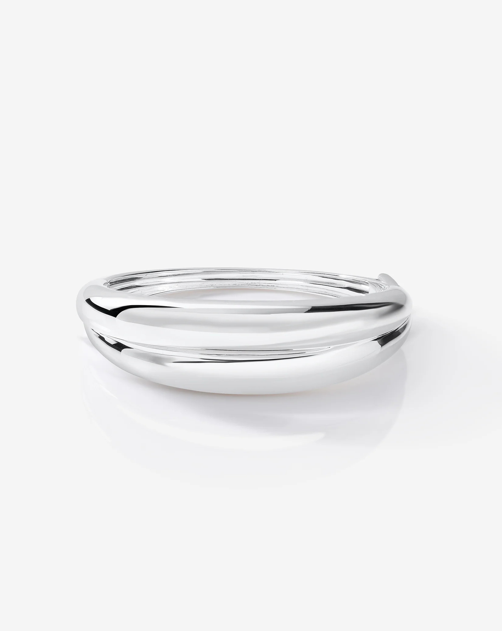 Echo Silver Bangle | Ring Concierge