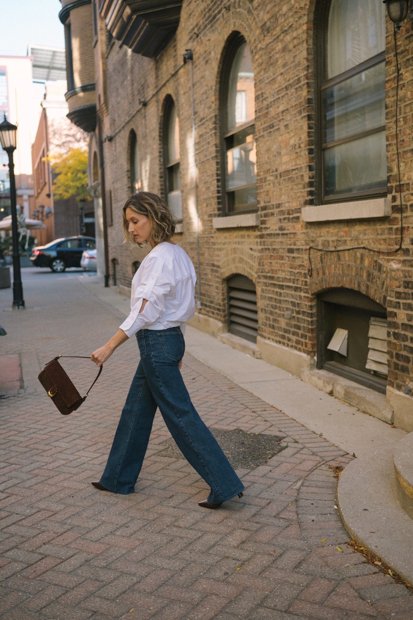 Fall Date Night Look from @neimanmarcus

A.L.C. Jordan Ruched Sleeve Popover Top - a better than basic chic top with ruched details on the sleeves

Frame The Refined Jeans- the most flattering pair of denim I’ve ever owned

Staud Harlow Bucket Suede Shoulder Bag- the bag every girl needs in her closet, can go from day to night!

Rag & Bone Avery Leather Zip Ankle Boots - the perfect ankle boot with a block heel and square toe

#neimanmarcus #neimanmarcuspartner

#LTKOver40 #LTKPetite #LTKSeasonal