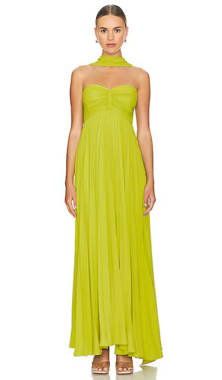 Dapheni Dress in Chartreuse | Revolve Clothing (Global)