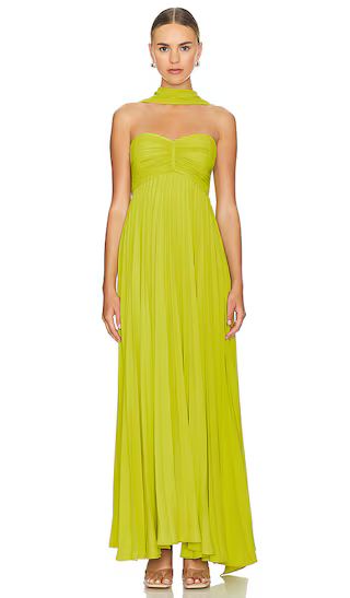 Dapheni Dress in Chartreuse | Revolve Clothing (Global)