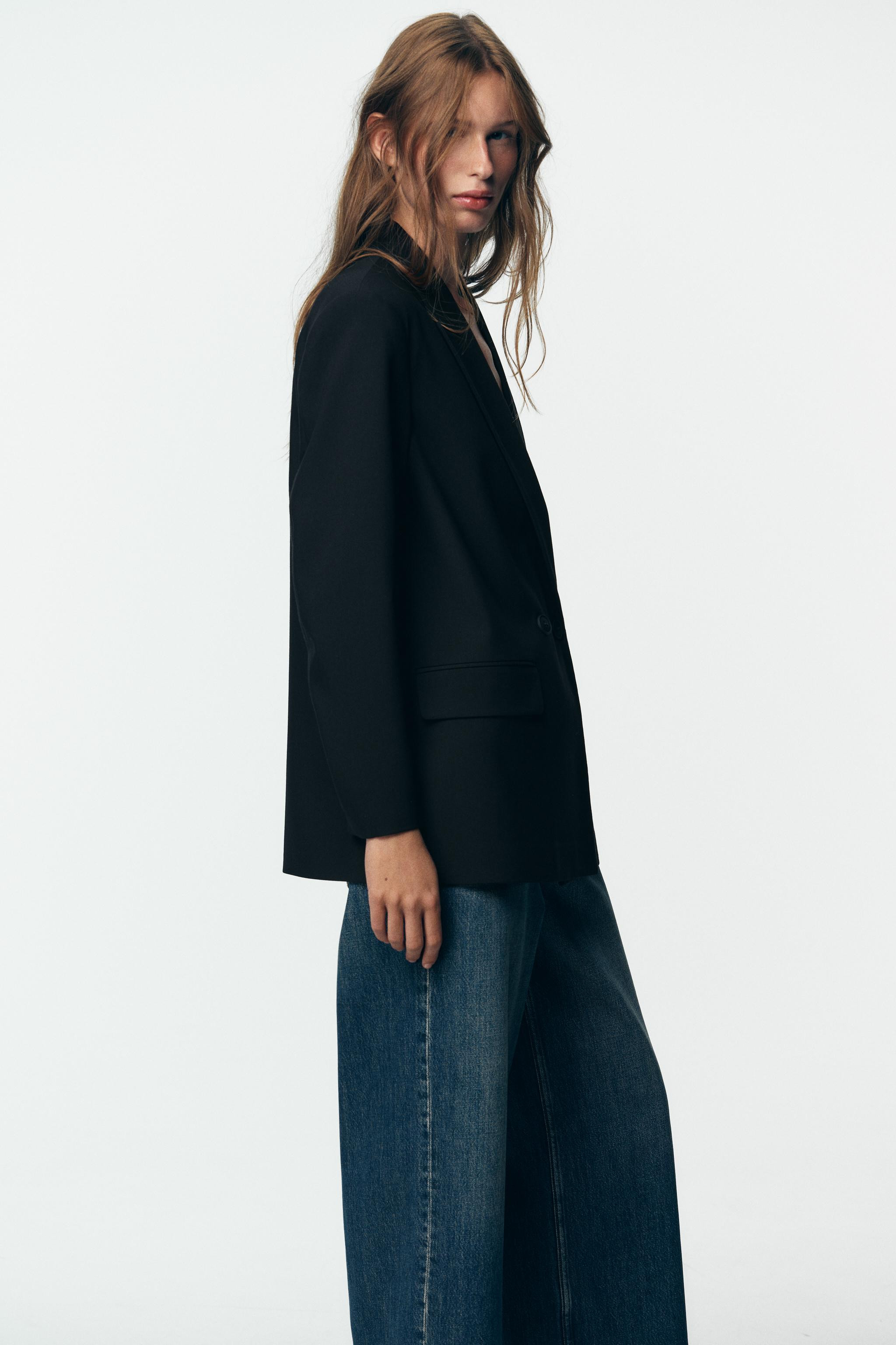 OVERSIZED DOUBLE-BREASTED BLAZER | Zara US