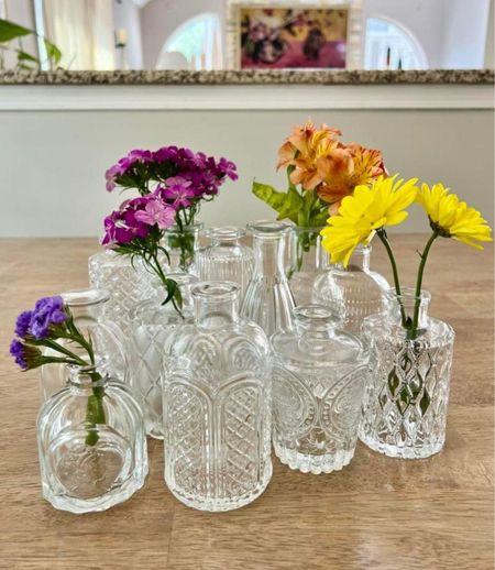 Pretty bud vase set!  Perfect for decorating around the house or an event. Can also be used for favors at a wedding or bridal / baby shower. 

#LTKfindsunder50 #LTKhome