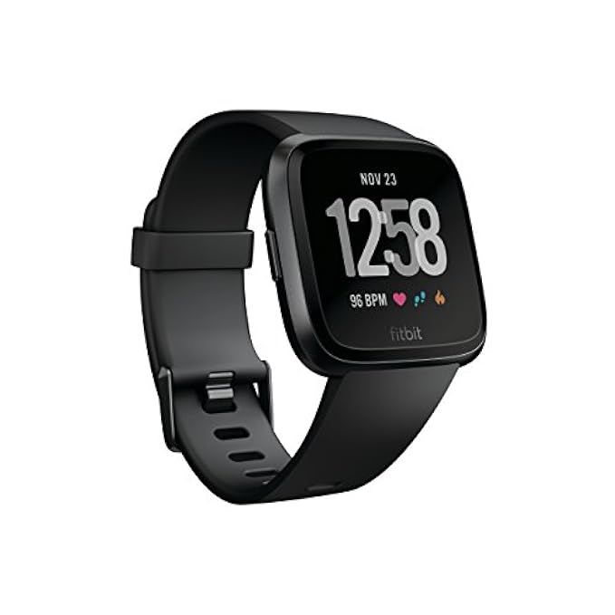 Fitbit Versa Smart Watch, Peach/Rose Gold Aluminium, One Size (S & L Bands Included) | Amazon (US)