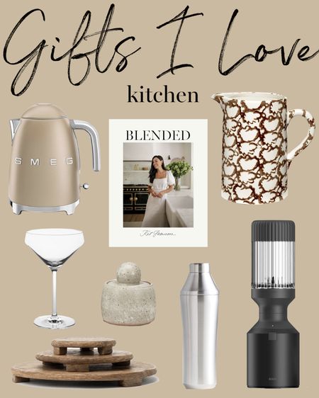 Kat Jamieson of With Love From Kat shares the best kitchen gifts for the holidays. Electric kettle, coffee table book, martini glass, blender, pitcher, boards. Stash pot sold out but similars linked below! Use code KAT25 for 25% off Red Clay Hot Sauce sitewide! Our Place pan on sale - no code needed!

#LTKHoliday #LTKunder100 #LTKhome