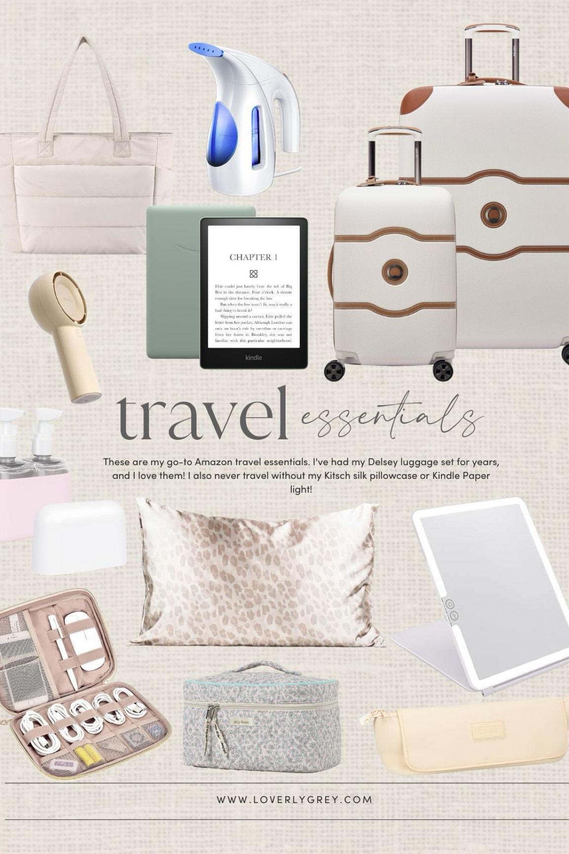 Amazon travel essentials. My favorite suitcases and Kitsch pillow cases are travel favorites. Loverly Grey, Amazon travel

#LTKSeasonal #LTKStyleTip #LTKTravel