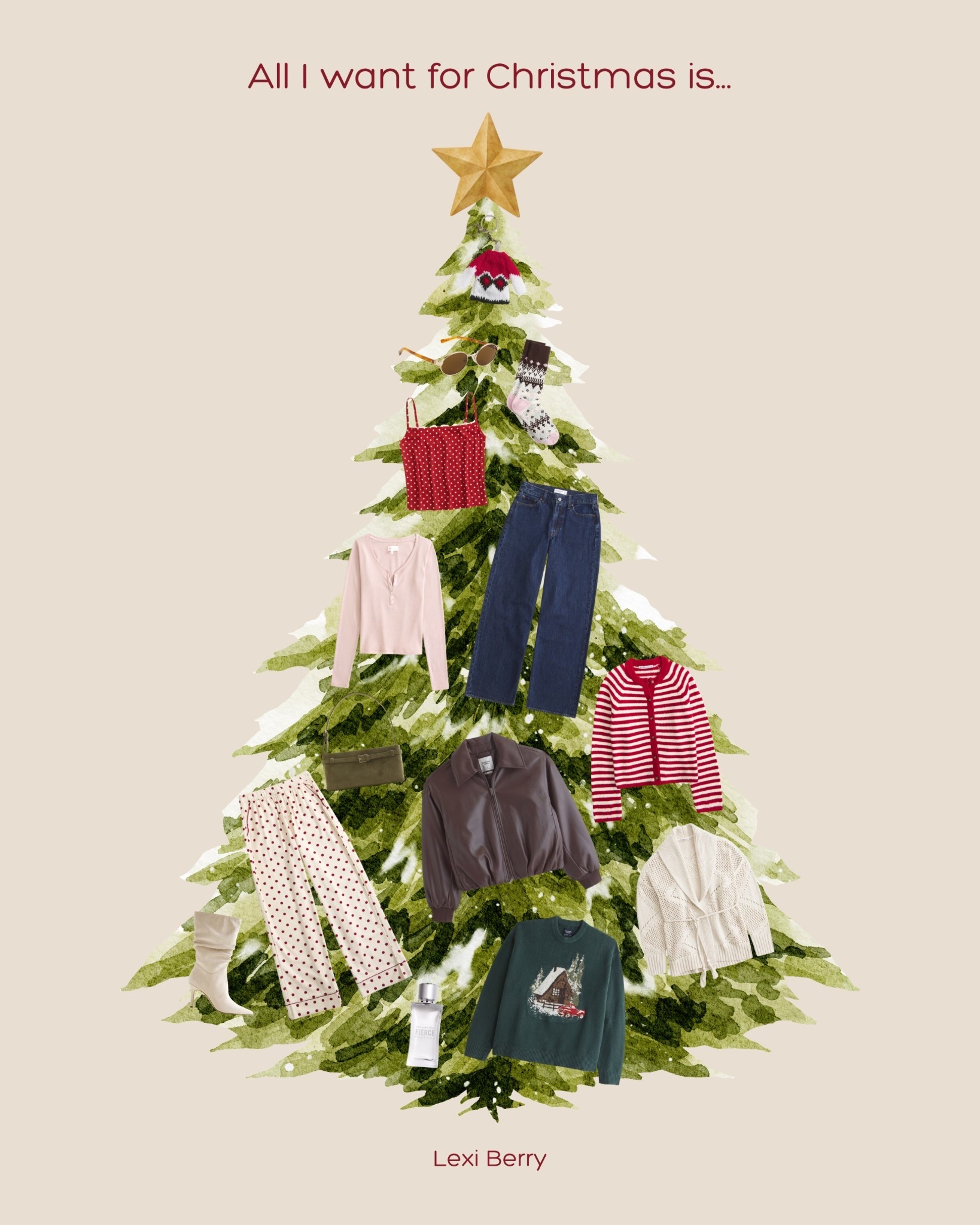 all i want for christmas is… a tree full of abercrombie 🤭🎄

#LTKMidsize #LTKSaleAlert #LTKHoliday