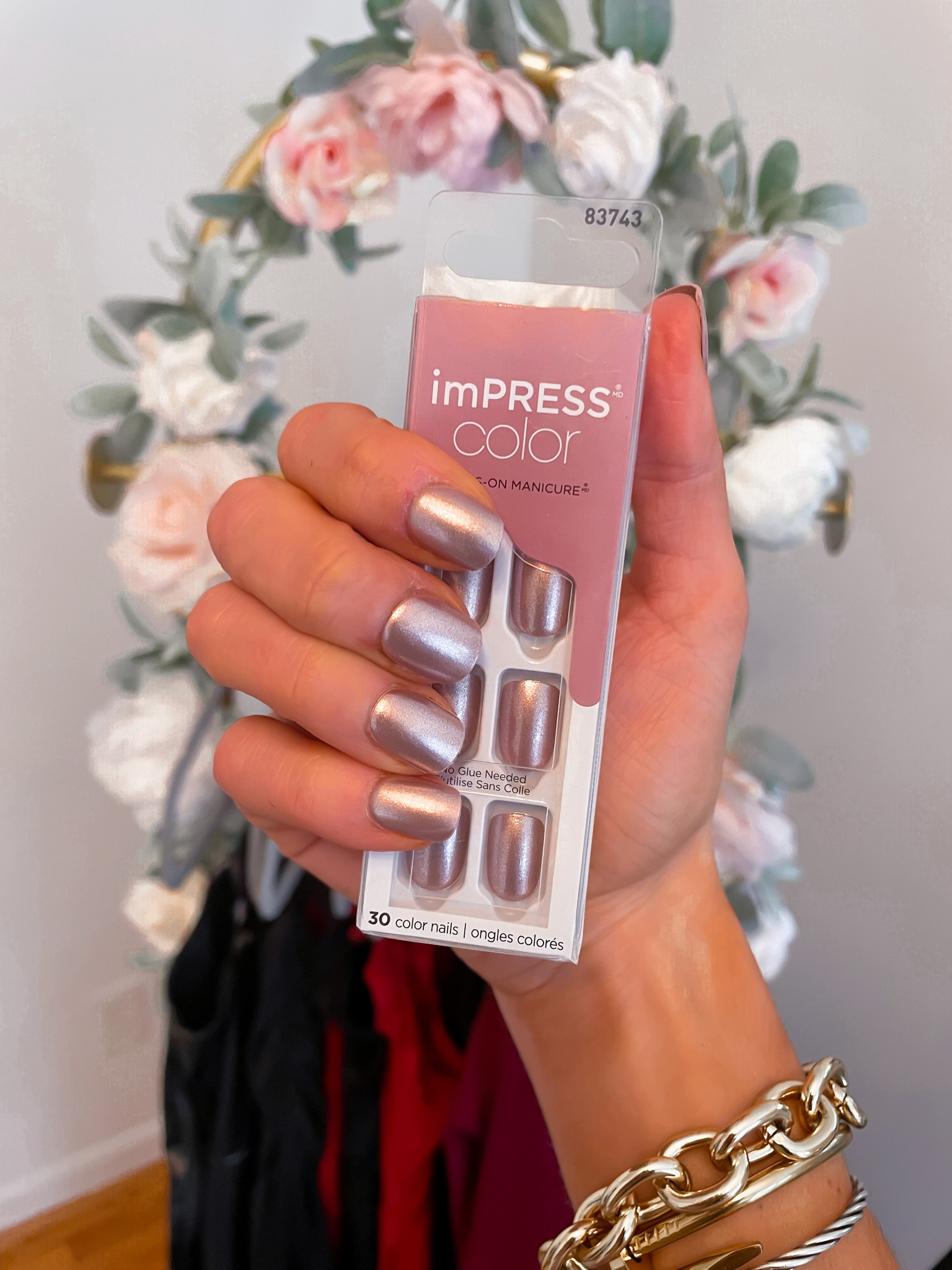 Home Manicure - love these because you can just press and stick! They last the longest if prep your nails + use the  glue. Mine last up to 9 days!! 

#LTKunder50 #LTKunder100 #LTKbeauty